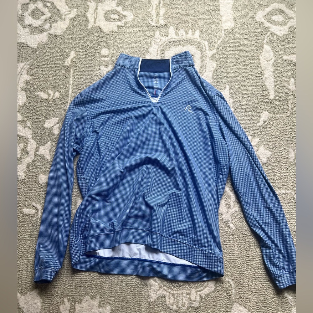 Blue Long Sleeve Pullover - Rhoback like new condition